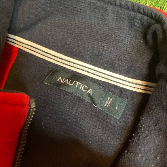 Nautica Quarter Zip Sweater - Picture 3 of 3
